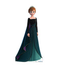 Anna in Stunning Dark Green Gown from Frozen 2