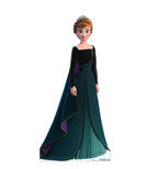 Anna in Stunning Dark Green Gown from Frozen 2