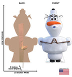 Olaf - The Delightful Snowman Standup Cutout