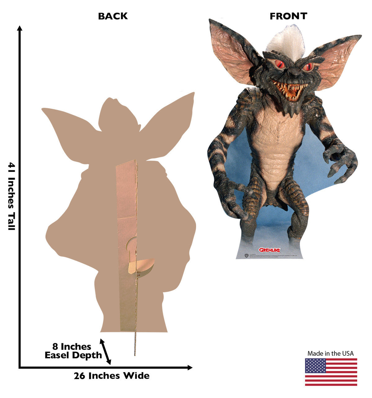 Gremlin Life-Size Cutout Fun