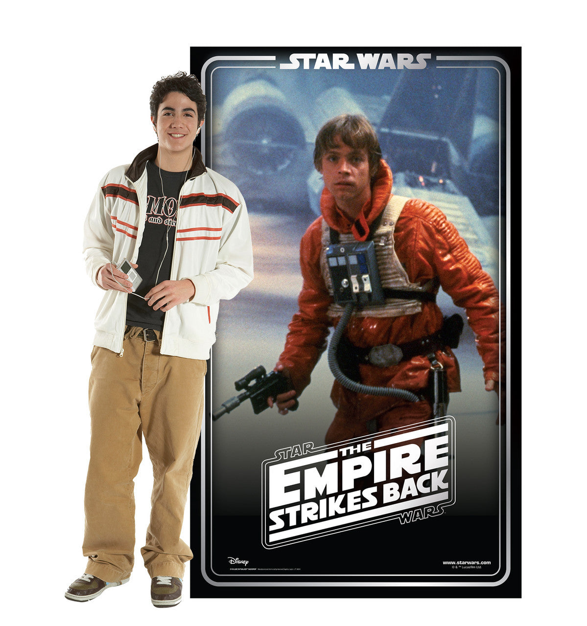 Luke Skywalker Lifesize Cutout - Your Galactic Companion!