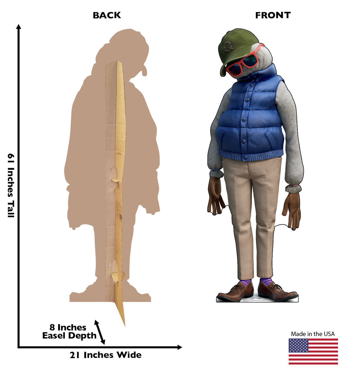 Dad Cutout from Onward