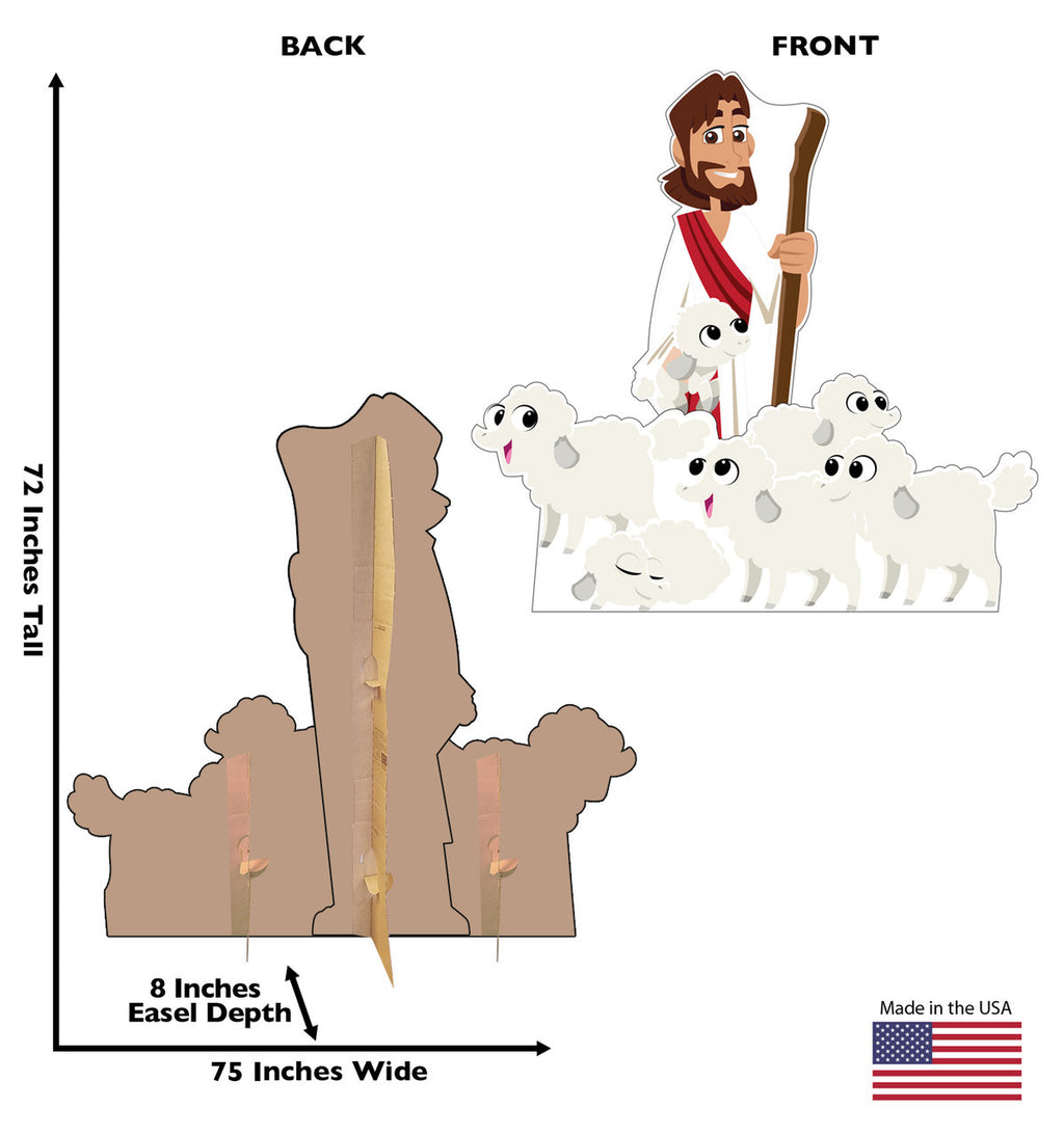 The Amazing Good Shepherd Life-Size Cutout for Kids
