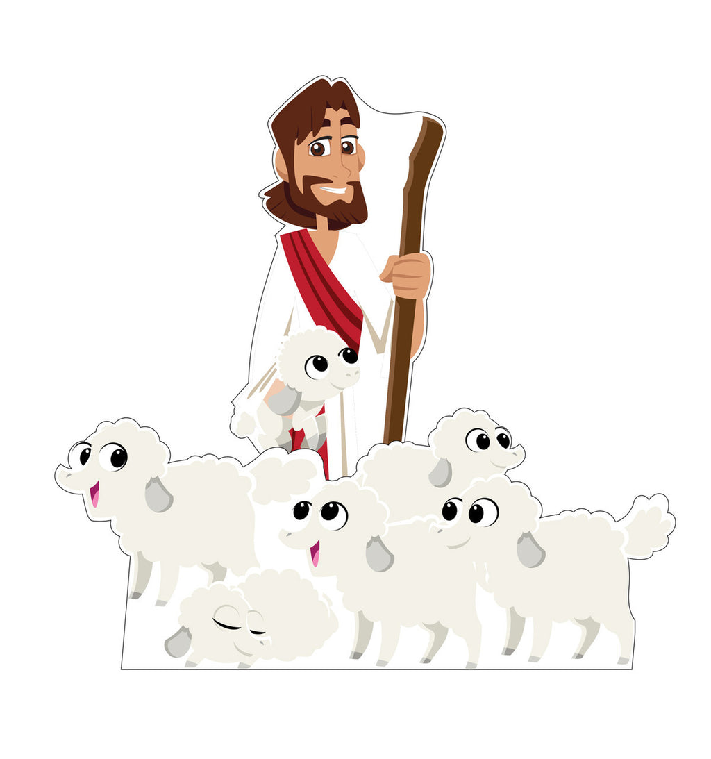 The Amazing Good Shepherd Life-Size Cutout for Kids
