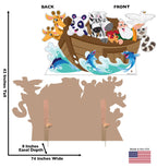 Noah's Ark Life-Sized Cardboard Cutout