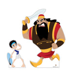David and Goliath Cardboard Cutout Set