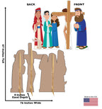 Incredible Jesus on the Cross Life-Size Cutout