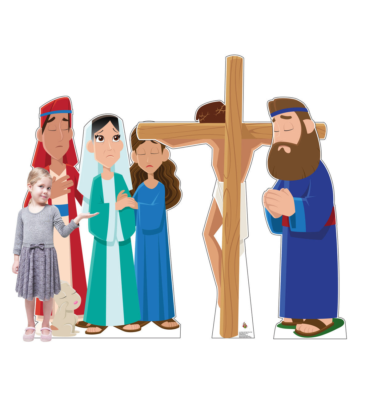 Incredible Jesus on the Cross Life-Size Cutout