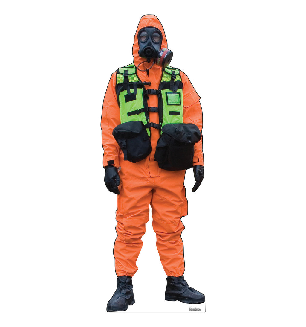 Hazmat Hero - Vibrant Orange Standup