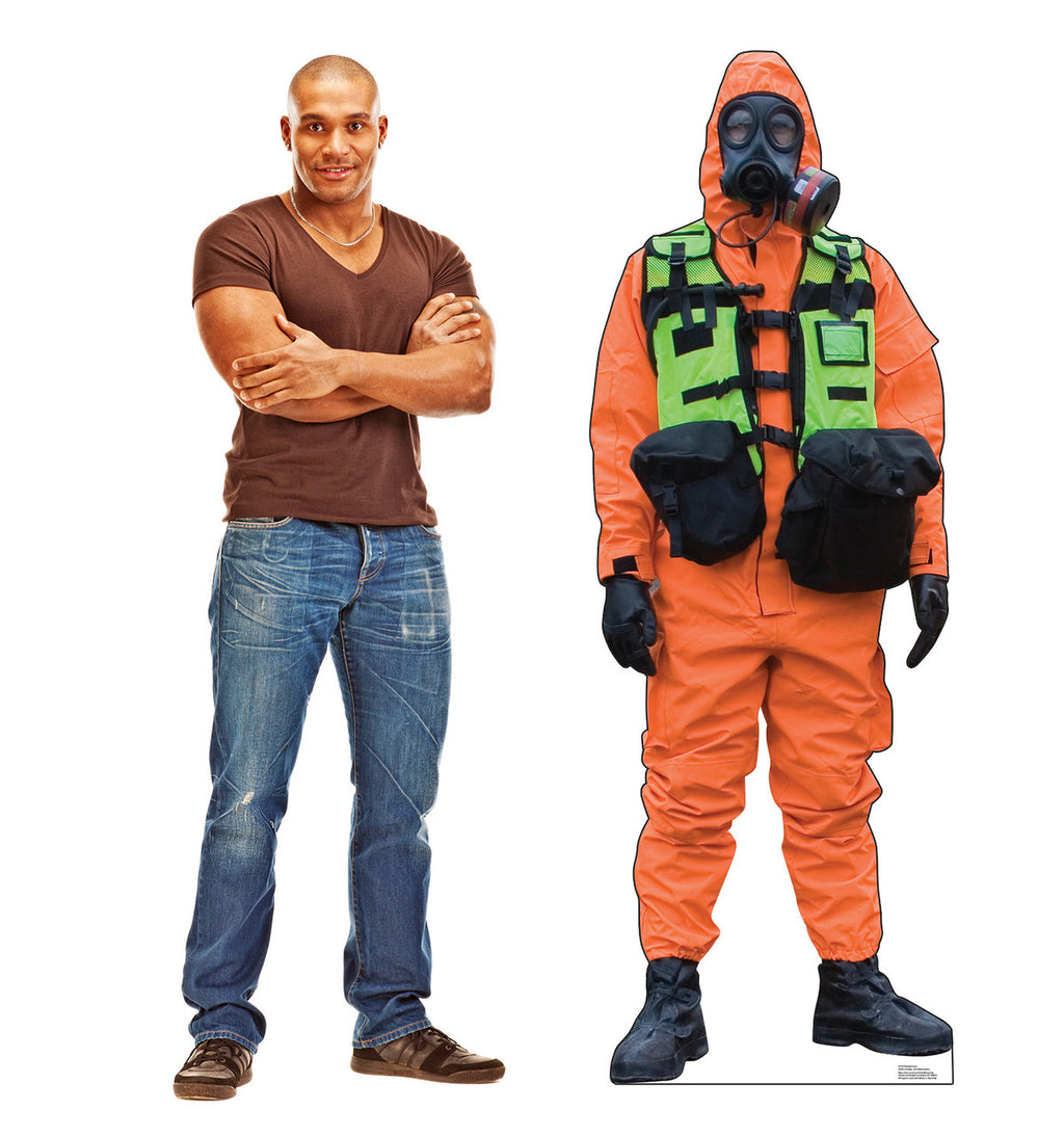 Hazmat Hero - Vibrant Orange Standup