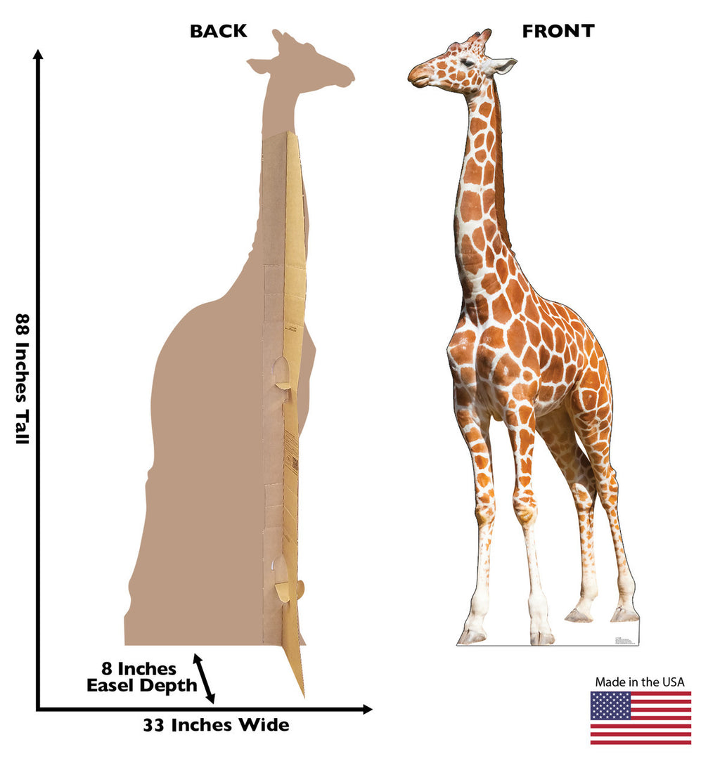 Whimsical Giraffe Cutout