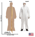 Doctor in Protective Gear Life-Size Cutout