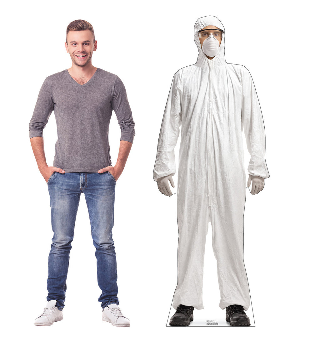 Doctor in Protective Gear Life-Size Cutout