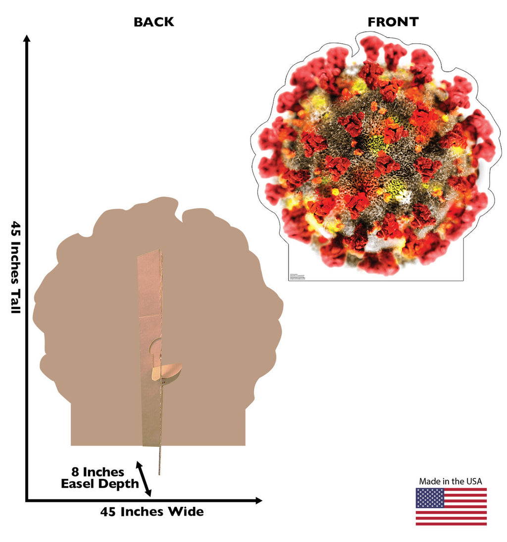 Coronavirus Standee Standup