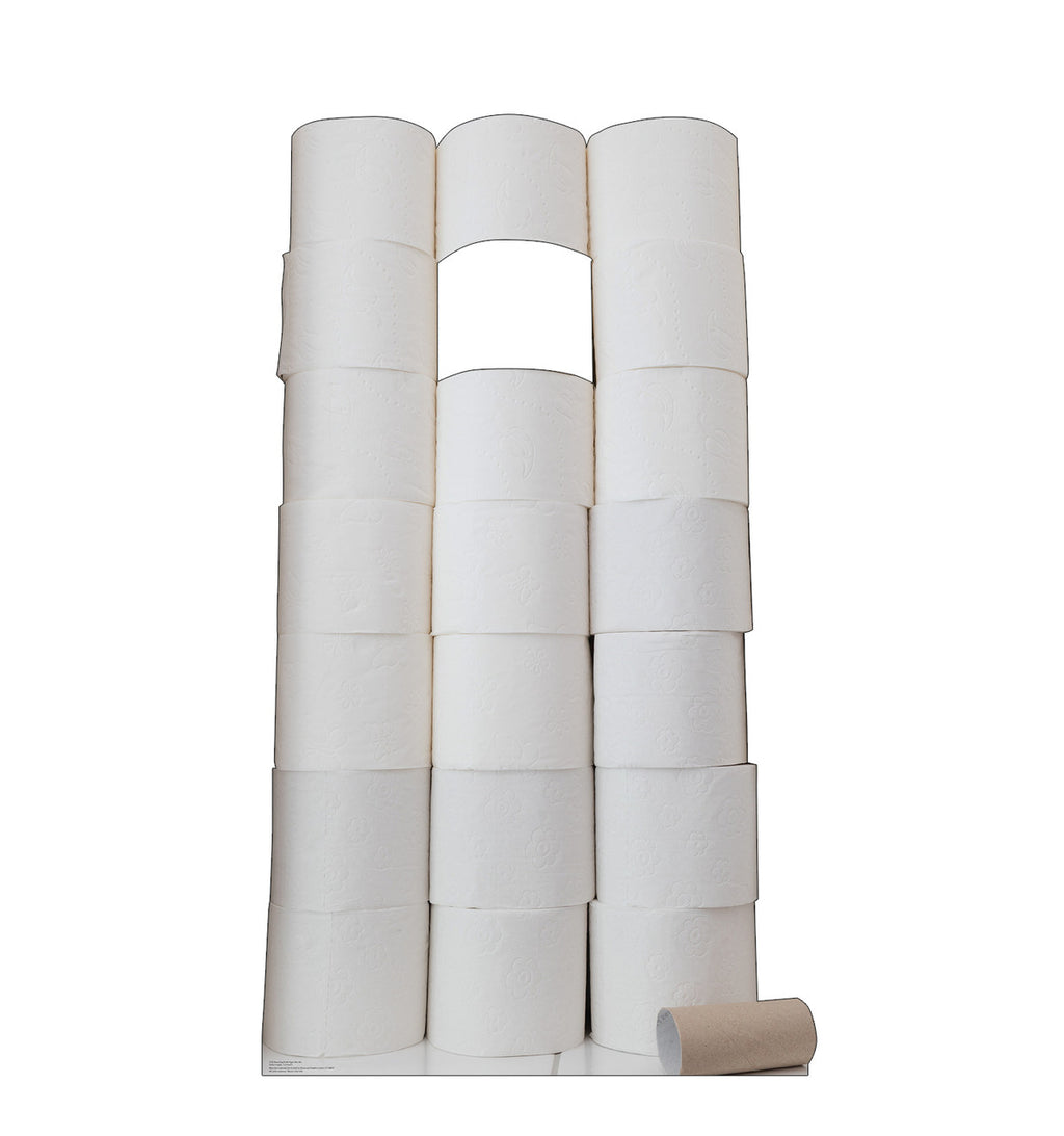 Toilet Paper Hoarder Life-Size Cutout