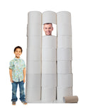 Toilet Paper Hoarder Life-Size Cutout