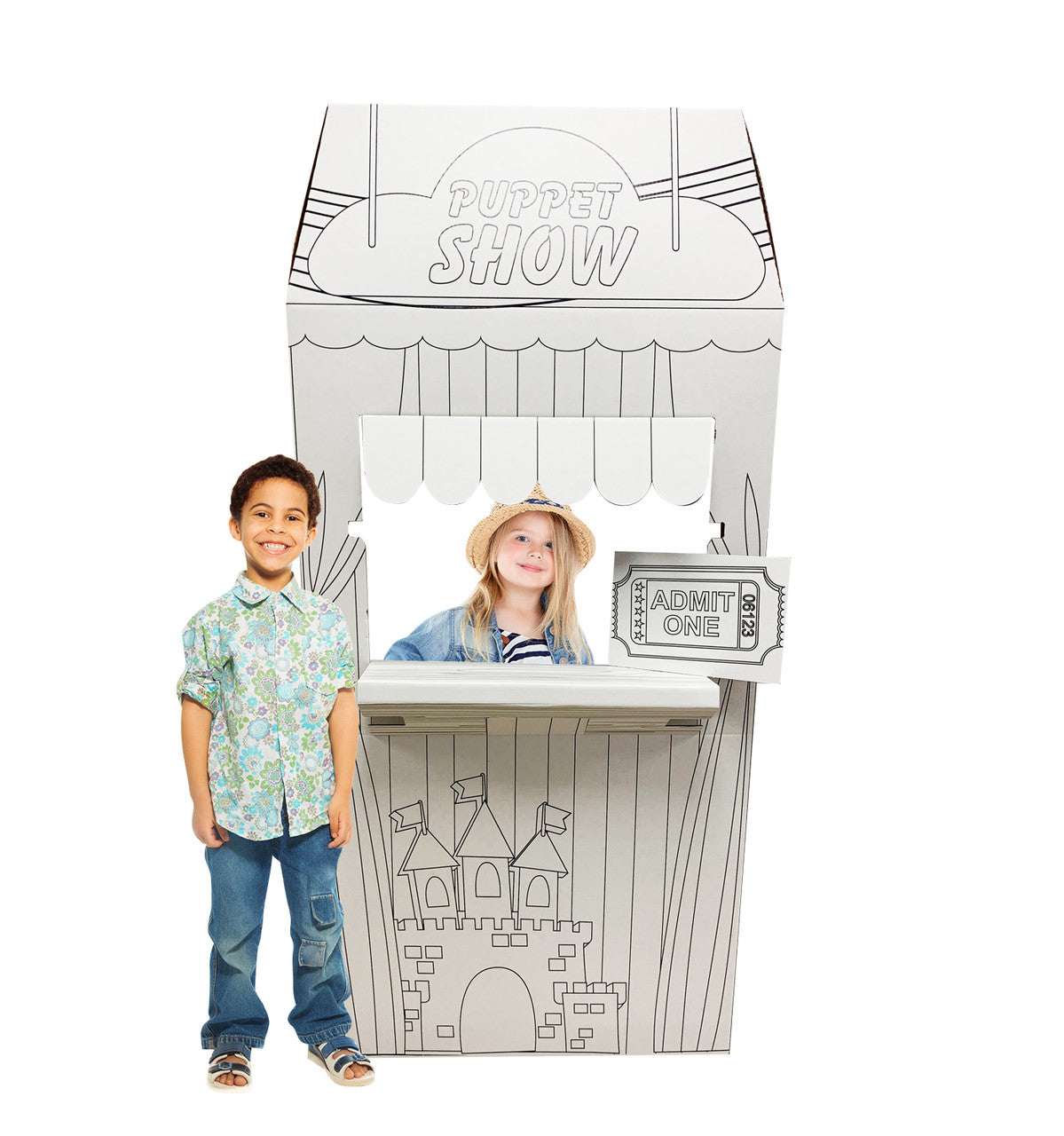 Color Me Puppet Show Stand Standup