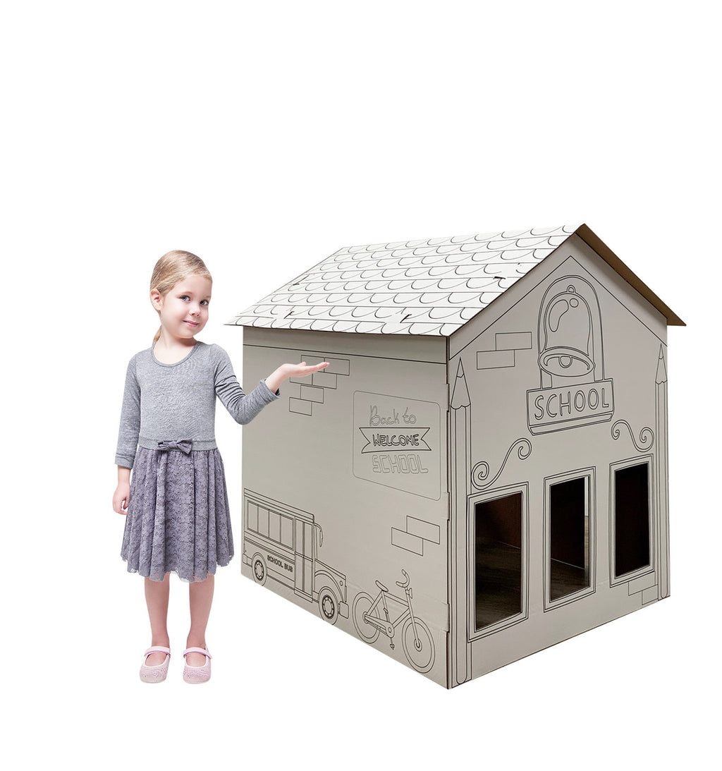 Color Me School House Standup