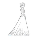 Charming Elsa Lifesize Cutout from Frozen 2
