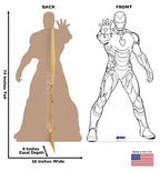 Superhero Standee: Color Me Iron Man
