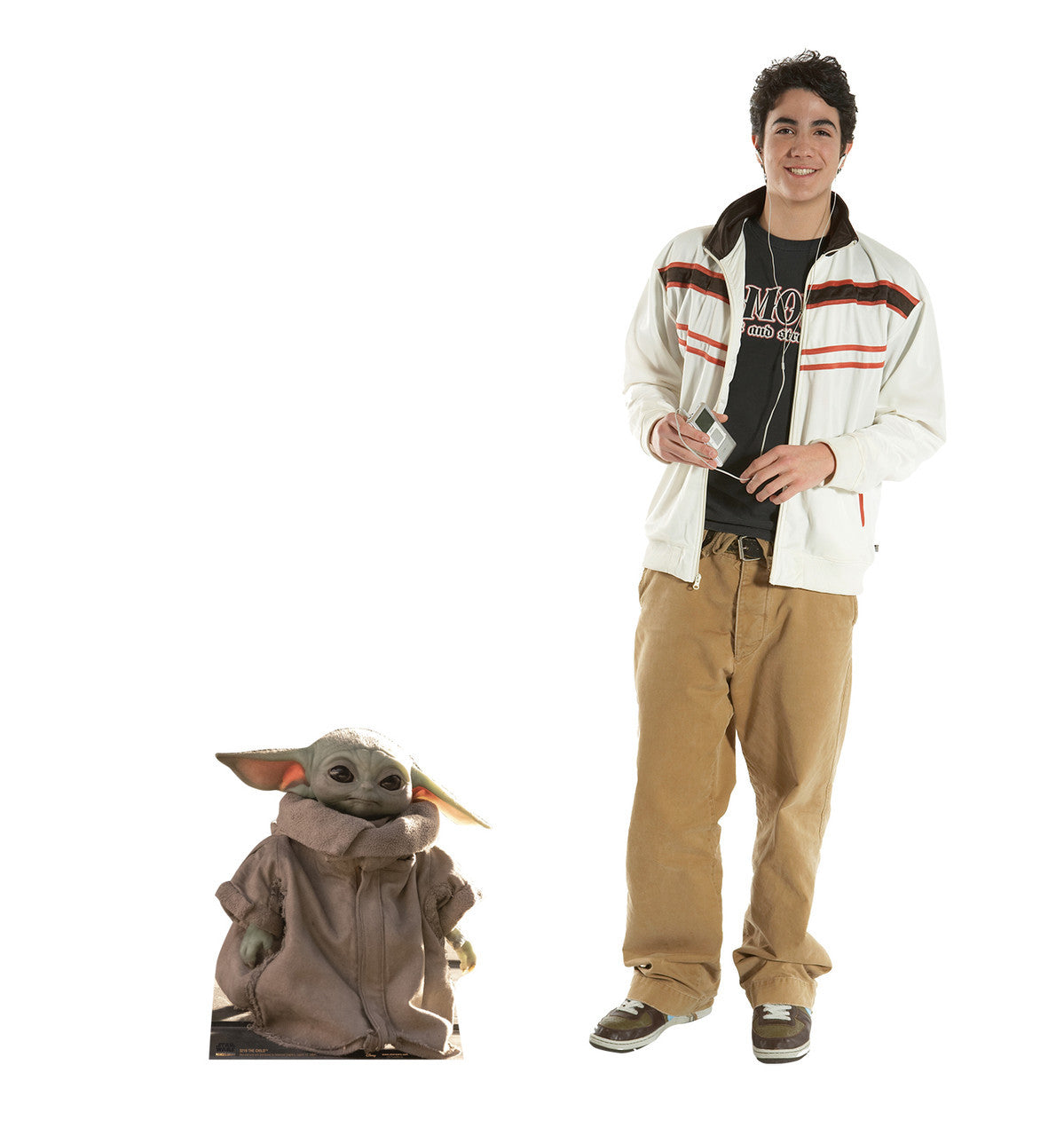 The Child (Grogu) Lifesize Cardboard Cutout Duo