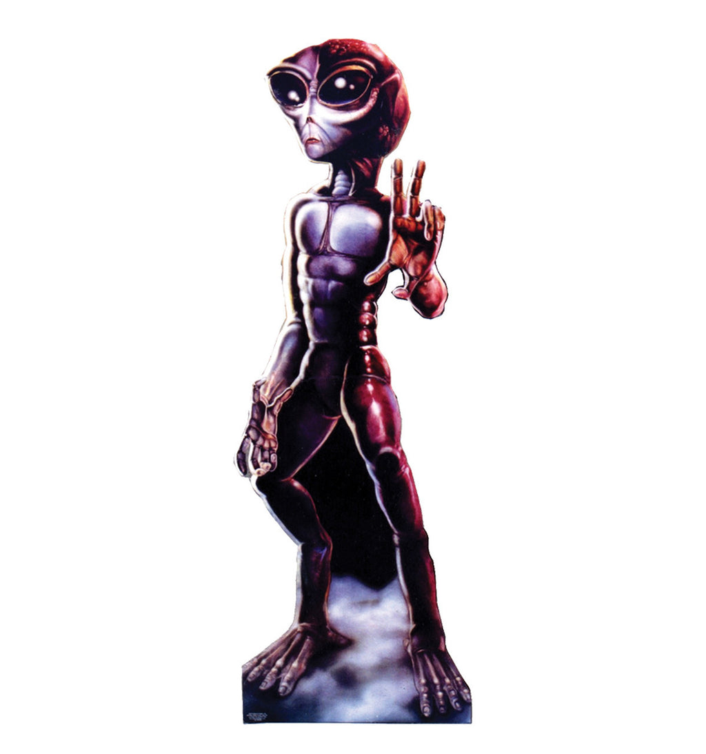 Roswell Female Alien Lifesize Cardboard Cutout