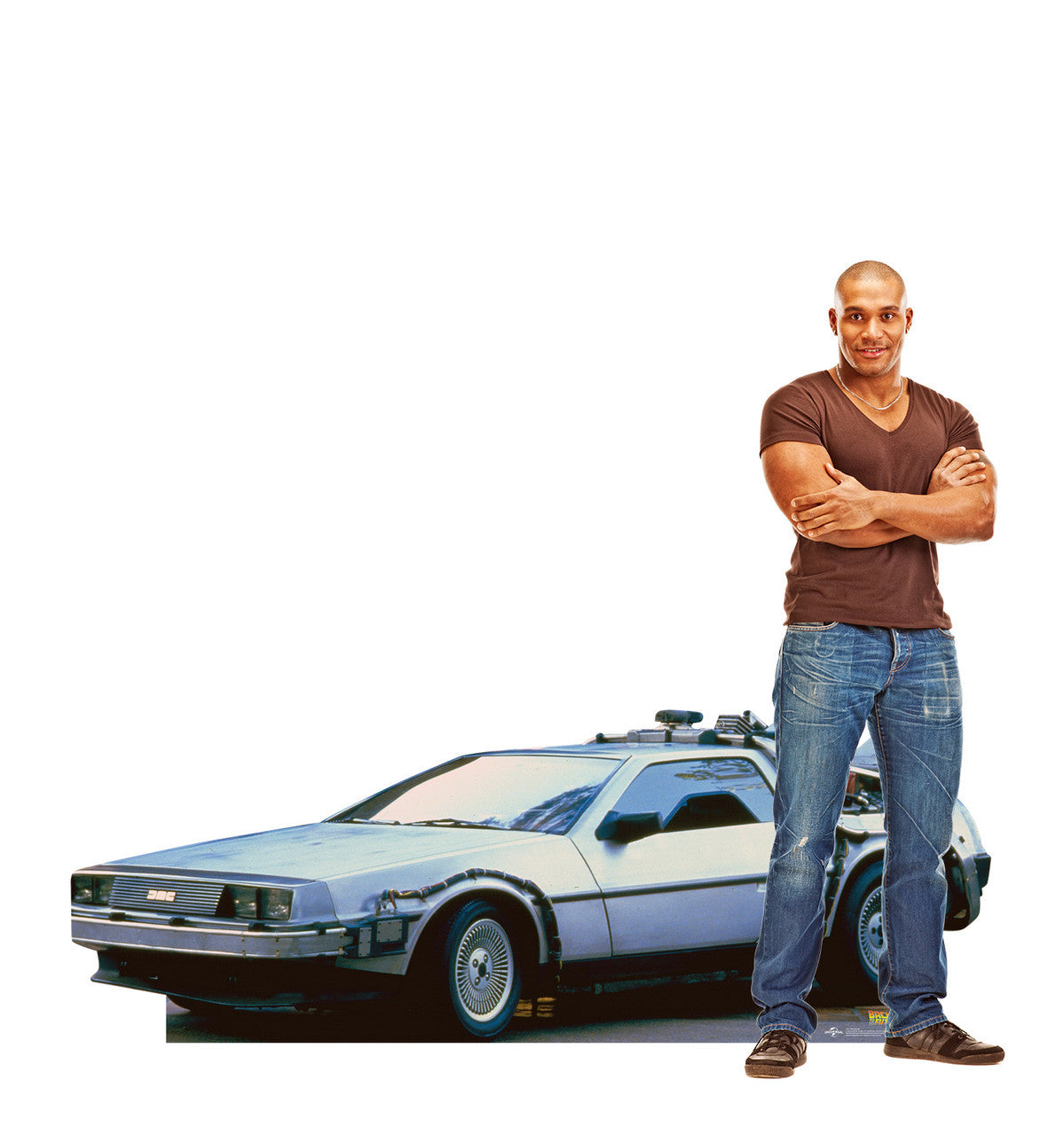 DeLorean Standee - Time Travel Celebration!
