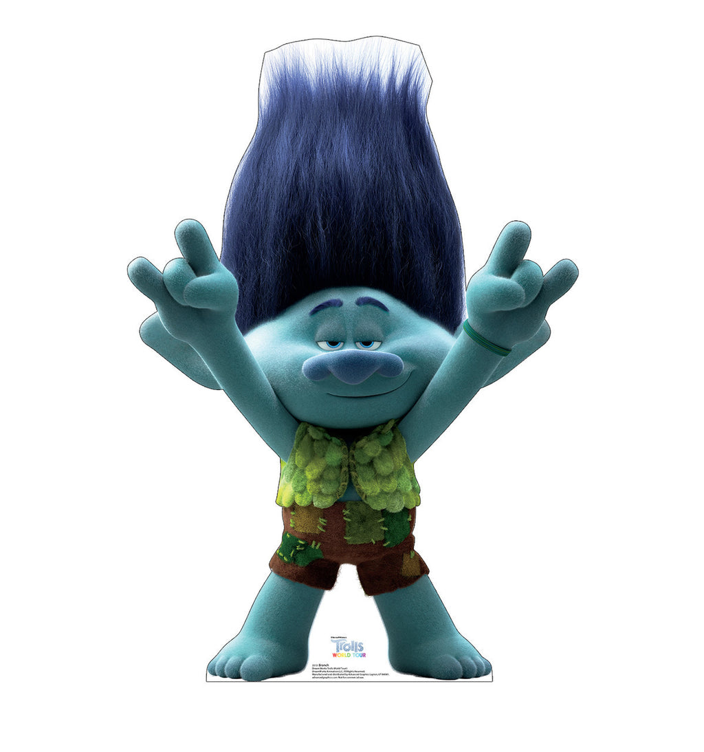 Branch-Trolls Life-Size Cutout