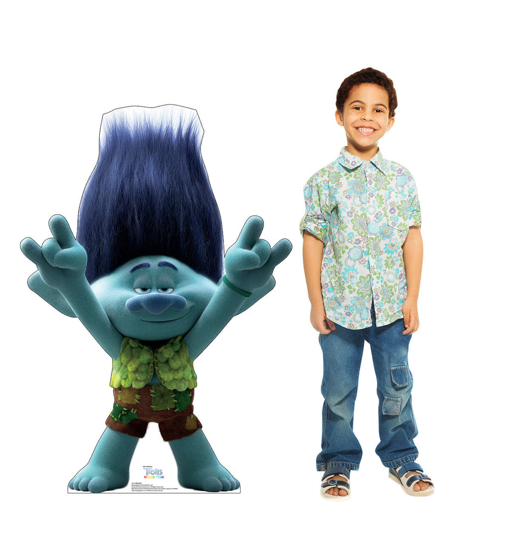 Branch-Trolls Life-Size Cutout