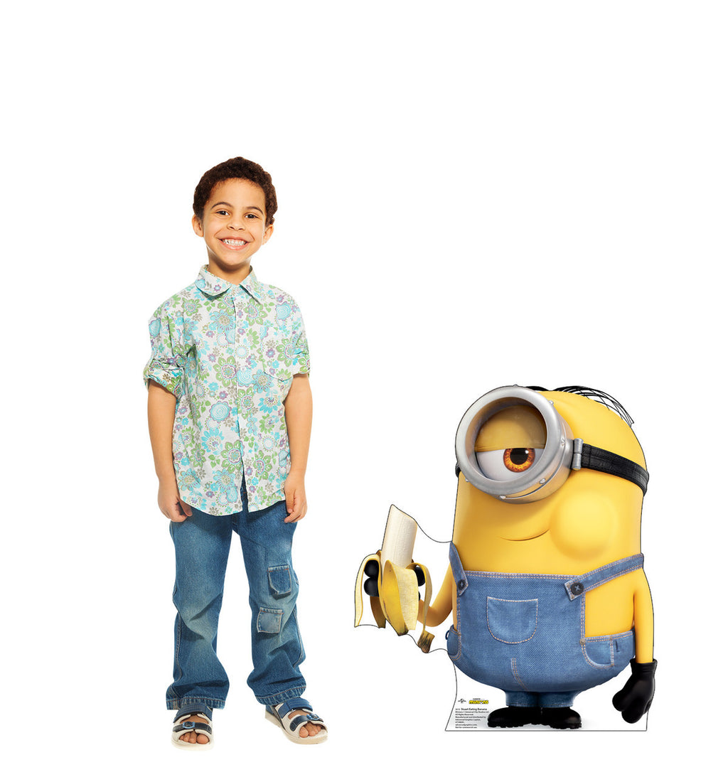 Stuart the Banana-Loving Minion Standee