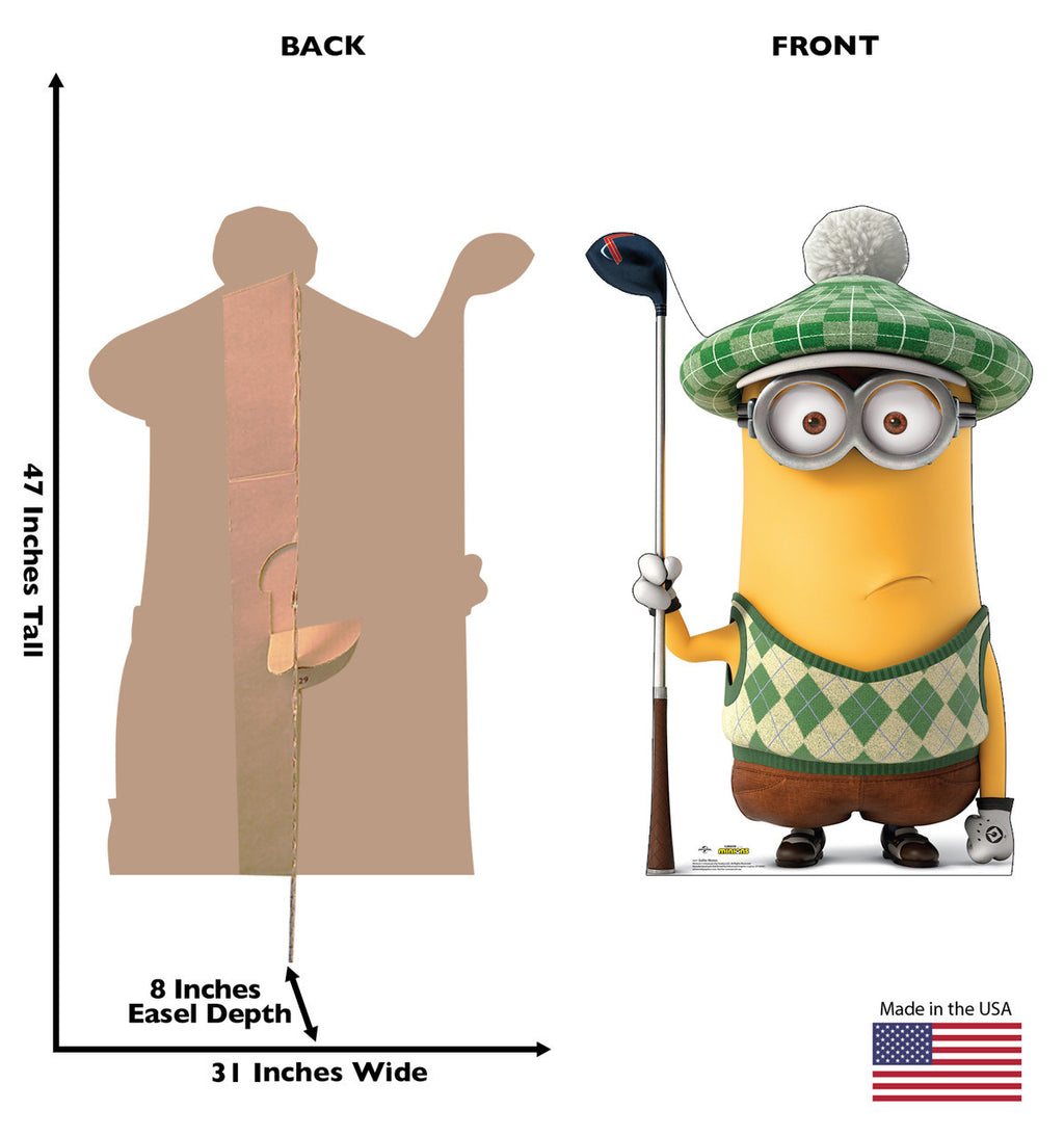 Golfing Minion Standee Delight