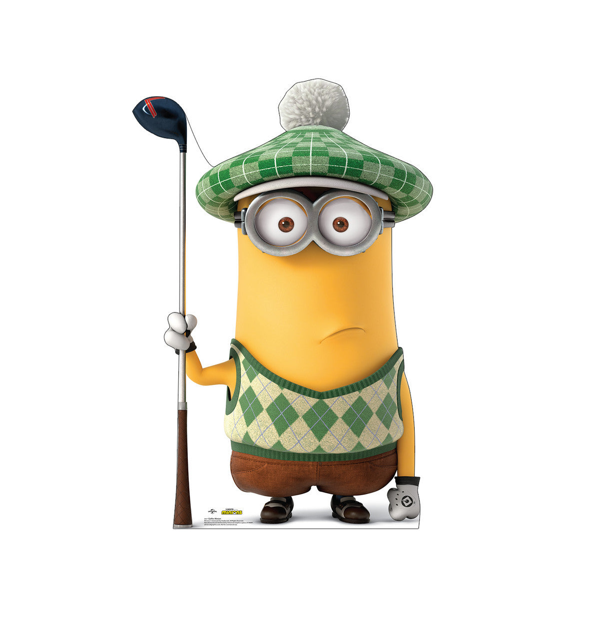 Golfing Minion Standee Delight