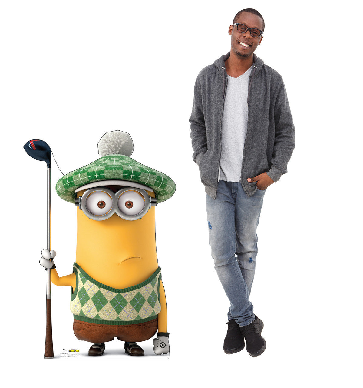 Golfing Minion Standee Delight