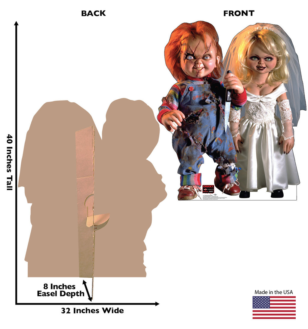 Chucky and Bride Life-Sized Standee