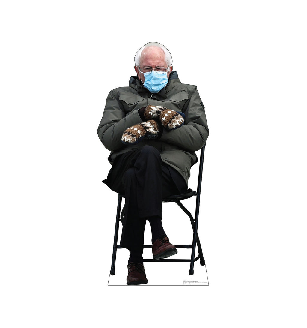 Bernie's Cozy Mittens Standup