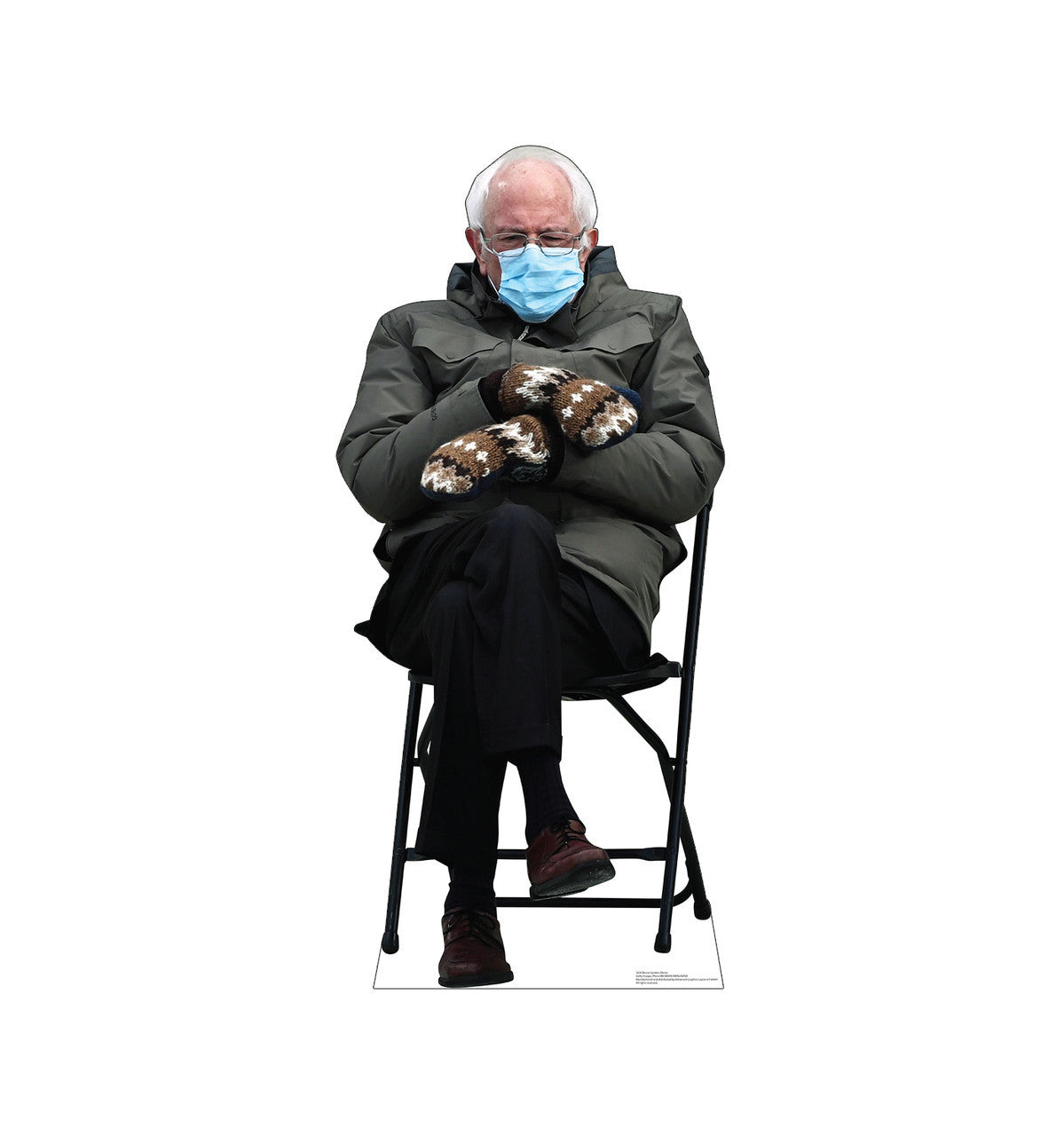 Bernie's Cozy Mittens Standup