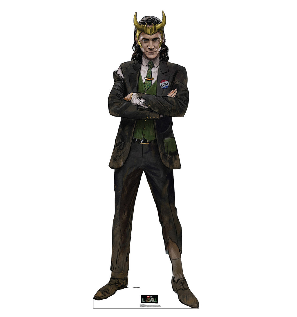 Majestic Loki Cutout with Horns