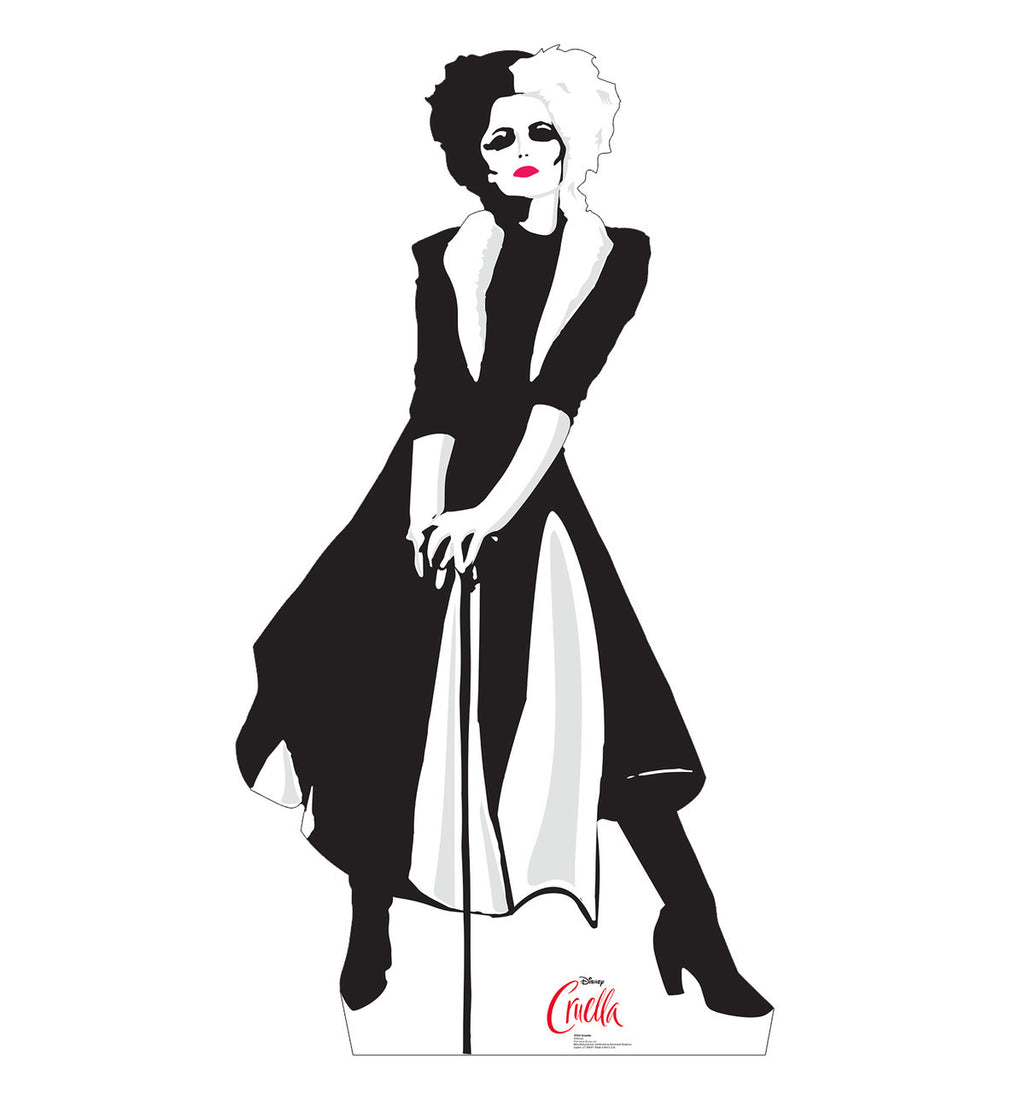 Cruella's Stylish Standout Cutout