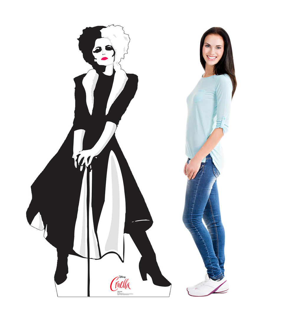 Cruella's Stylish Standout Cutout