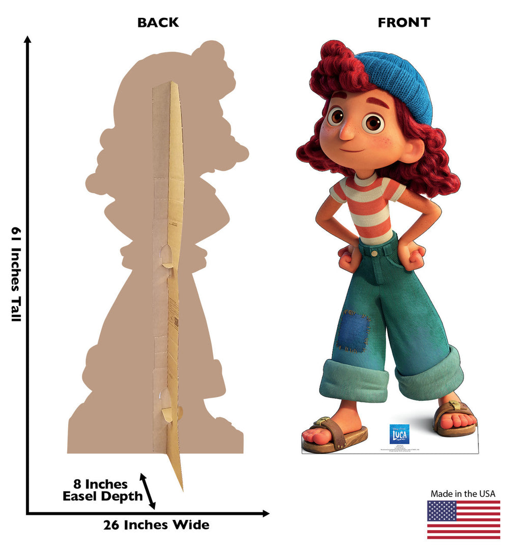 Giulia from Disney's Luca Life-Sized Standee