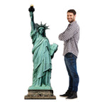 Statue of Liberty Lifesize Cardboard Cutout with Model