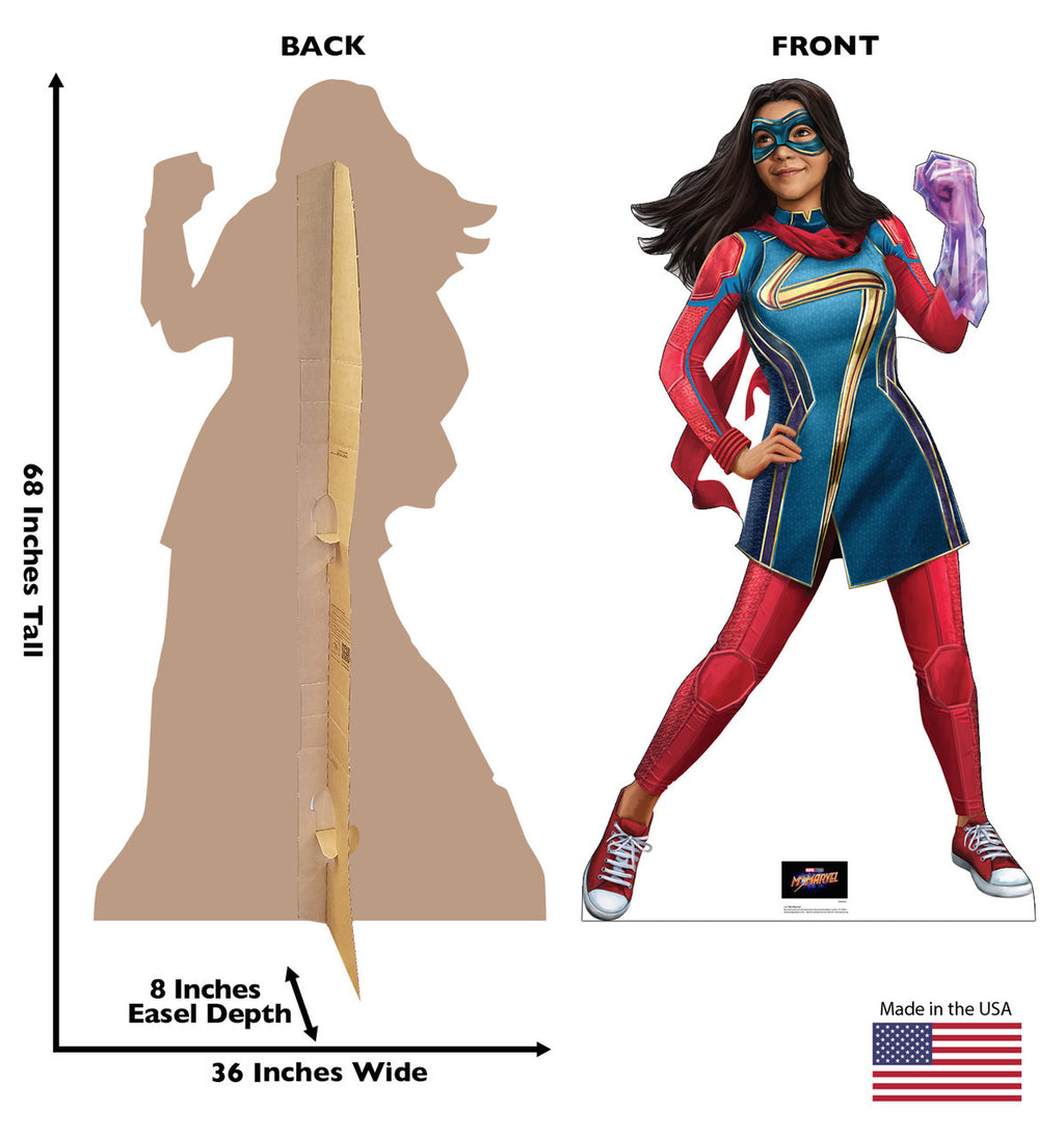 Ms. Marvel Life-Size Cutout