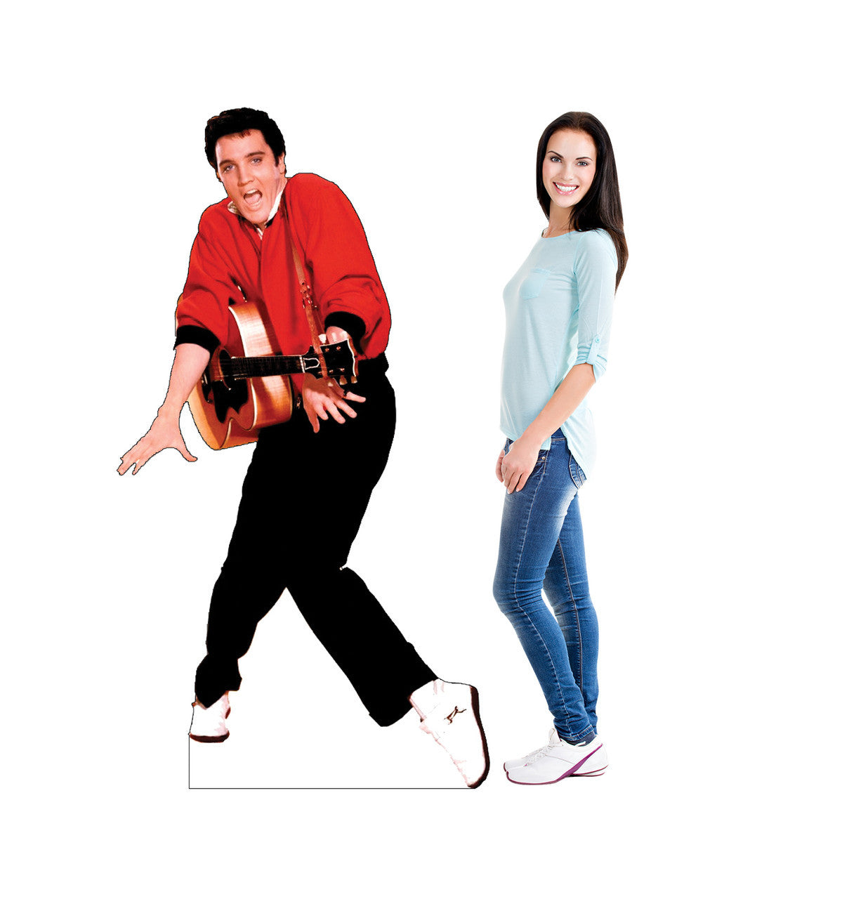 Groovin' Elvis Cardboard Cutout