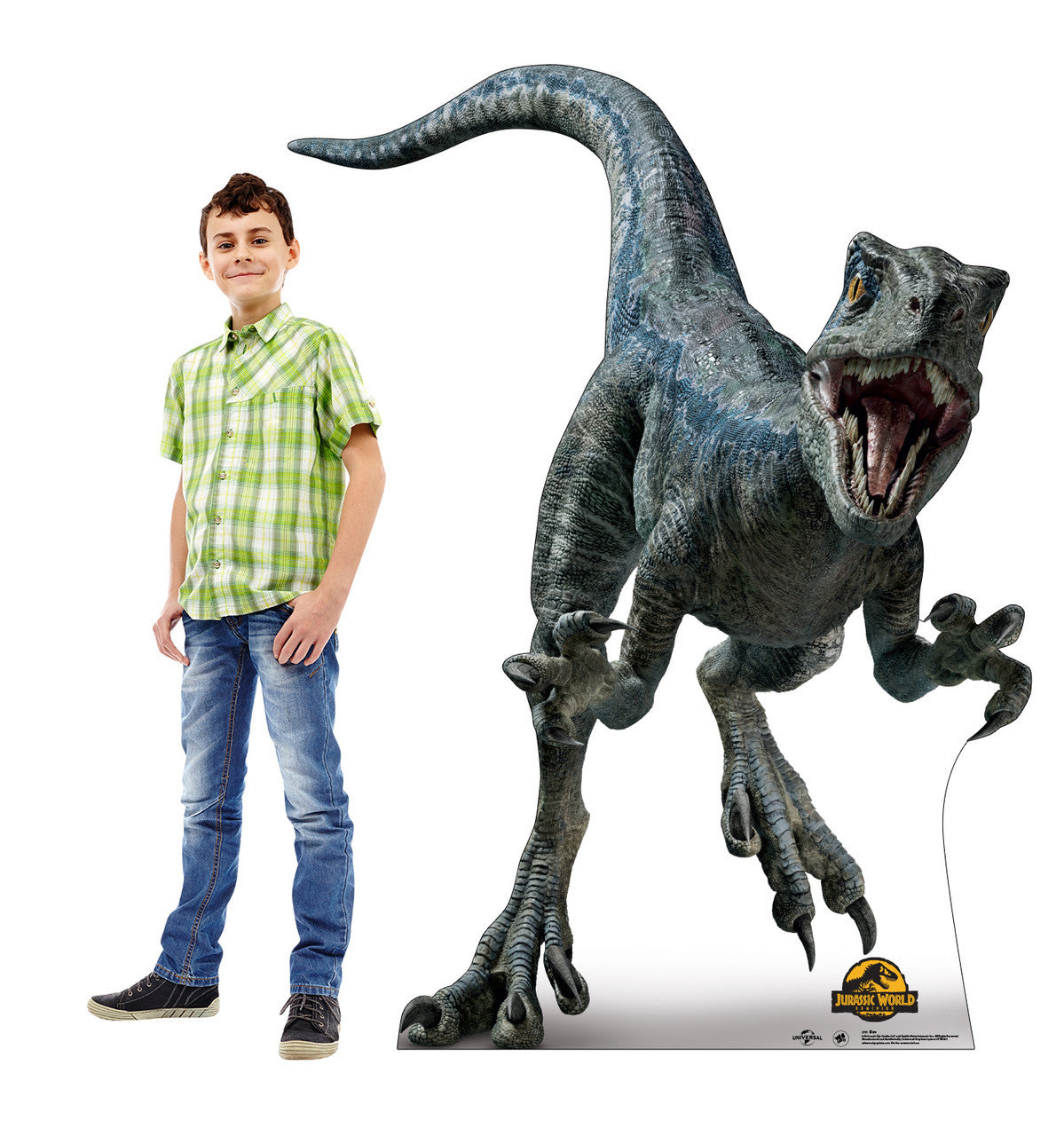 Blue Jurassic Cutout
