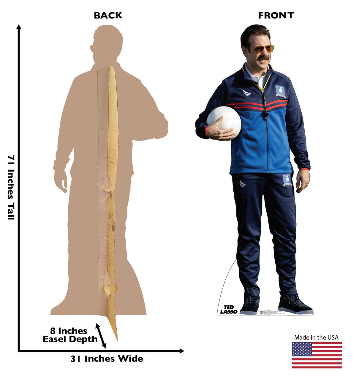 Ted Lasso Life-Size Standee