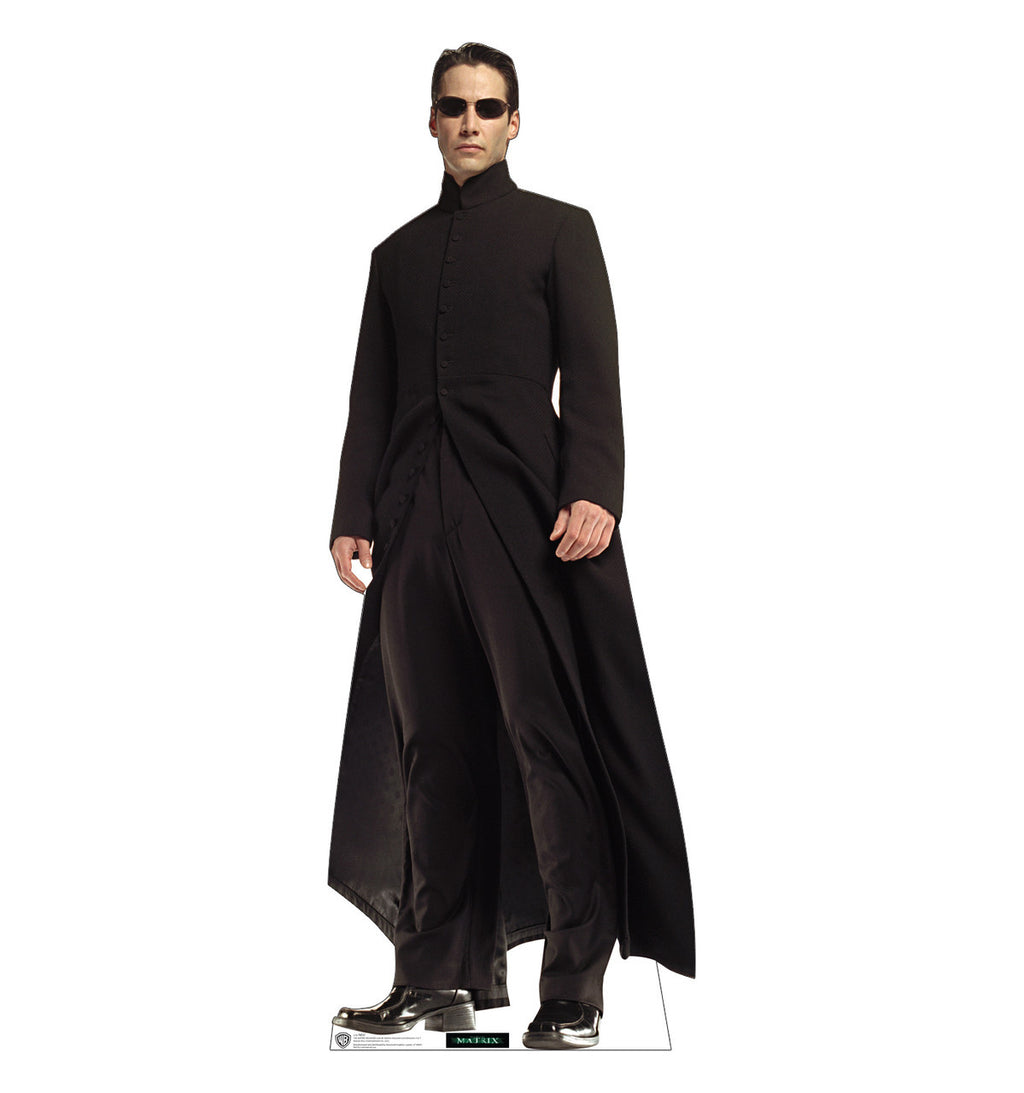 Matrix-Themed Standee