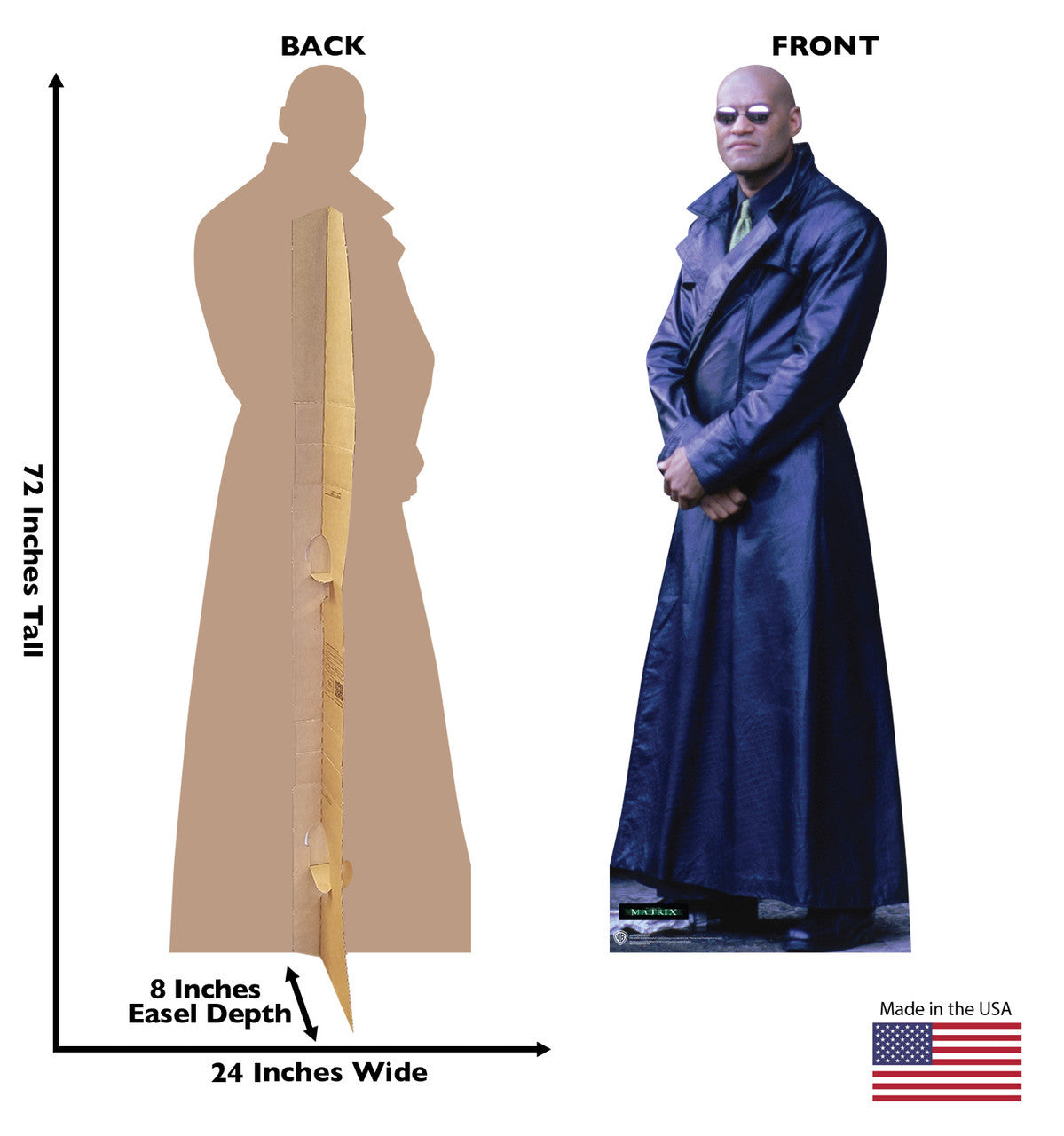 Morpheus Standup Cutout - Unleash Your Inner Hero!