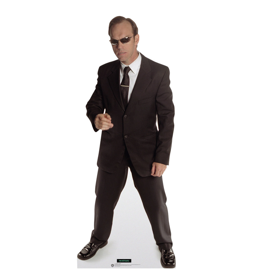 Agent Smith Life-Size Cutout - Bring The Matrix to Life!