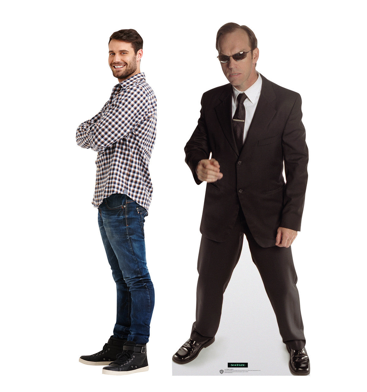 Agent Smith Life-Size Cutout - Bring The Matrix to Life!