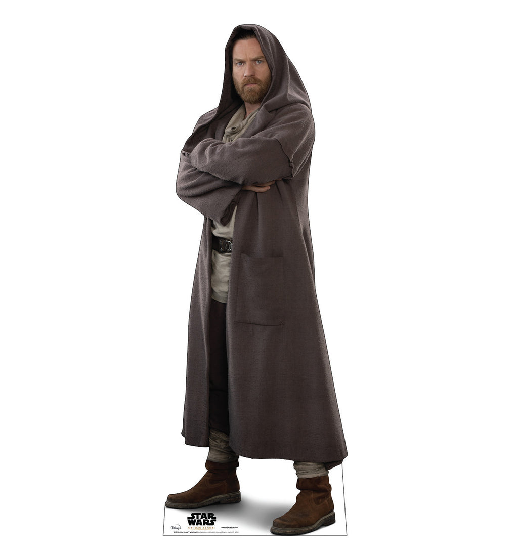 Obi-Wan Kenobi Hooded Cutout